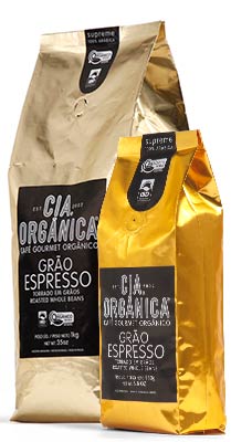 Cia. Orgânica – Café Orgânico Supreme Grão Espresso 1kg