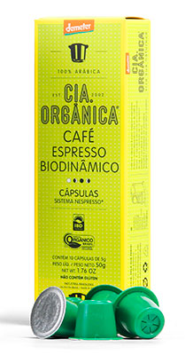 Café Biodinâmico capsulas